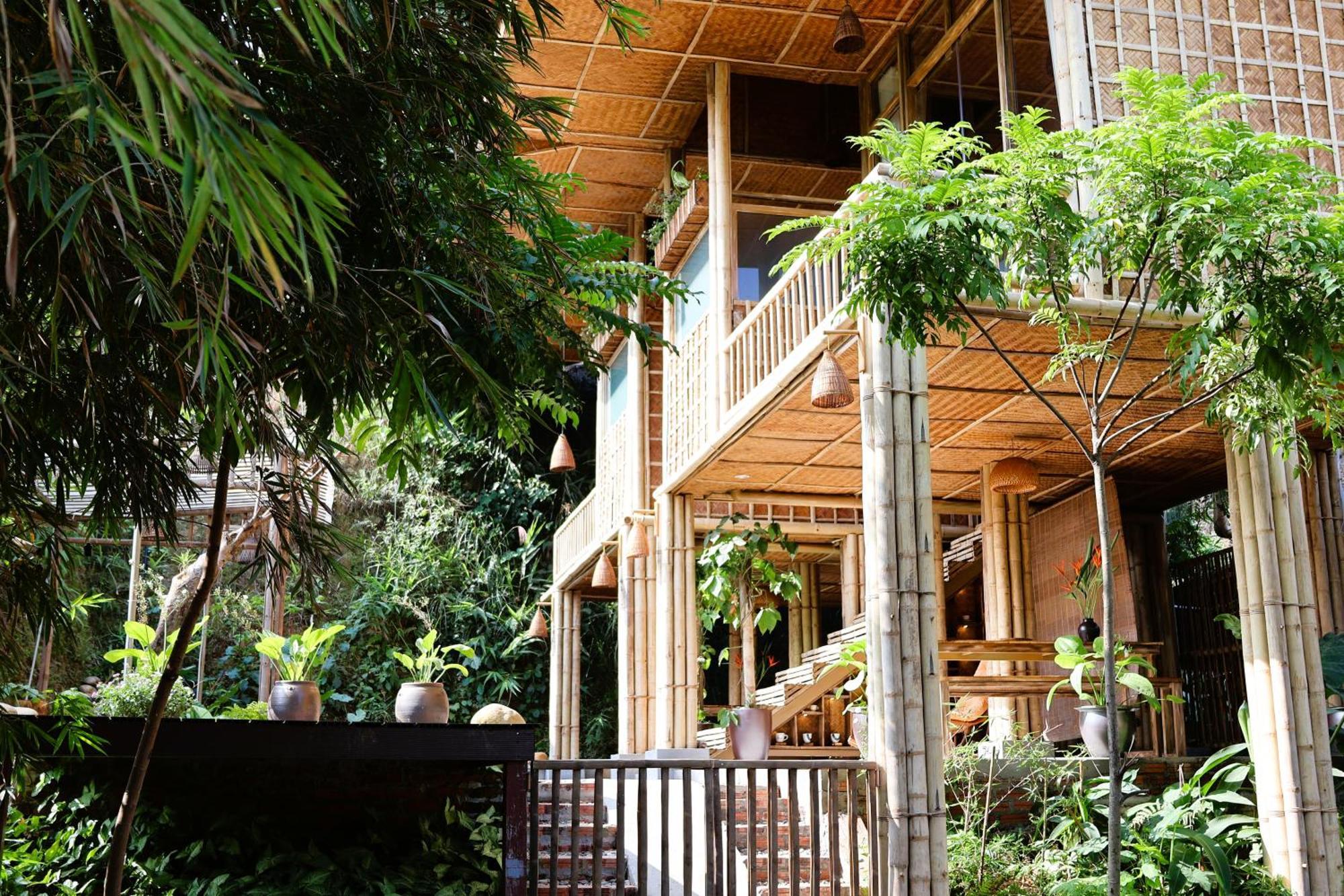 Dinh Gia Trang - Homestay & Coffee The Ruong Exterior photo